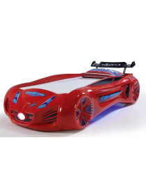 Ліжко машинка Tesla Star червона пластикова 2